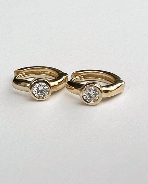 click click boom everyday diamond hoop earrings