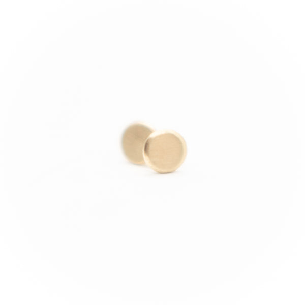 14k Perfect Circle Earrings