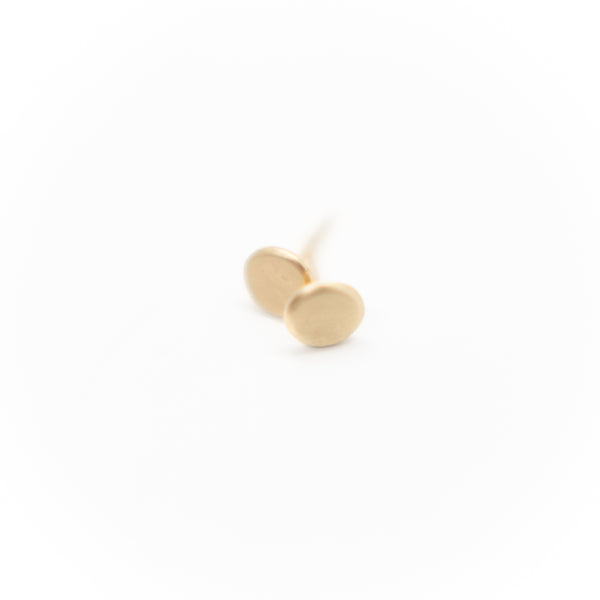 14k Perfect Circle Earrings