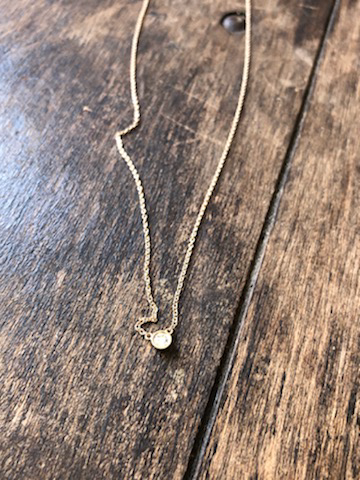 "The Brooke" Perfect Diamond Solitaire Necklace