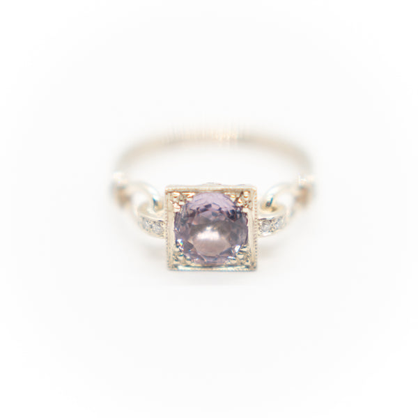 Violet Spinel Ring