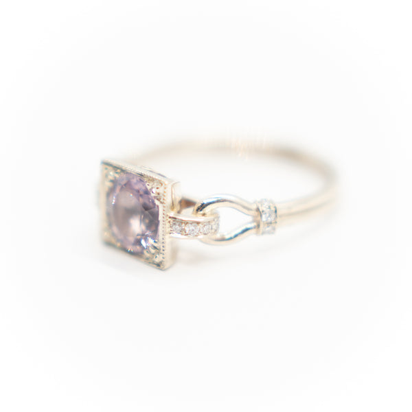 Violet Spinel Ring